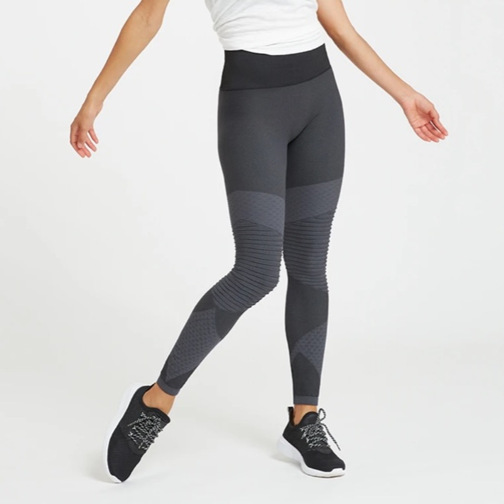 Spanx moto leggings
